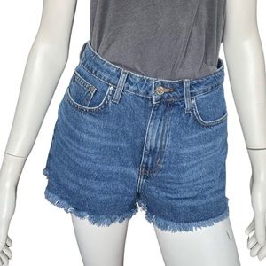 FOREVER 21 blue mom denim shorts, size 25